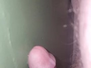 pressed into a wall and cumming all over myself