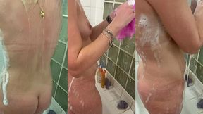 dans ma douche bonne semaine a toute et tous