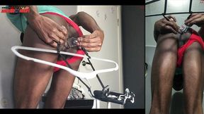 trans physical therapist ria bentley cures her bbc patient deep anal sex