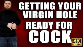 KingMarti: Getting Your Virgin Hole Ready For Cock 4k UHD