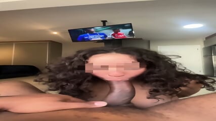 Brazilian hotwife released by her husband, loves a BBC