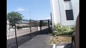 Nasty blonde slut takes a huge black cock