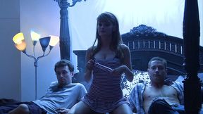 18 year old madison parker gets pounded in sorority lounge