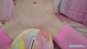 inserted octavia red enjoys her creampie