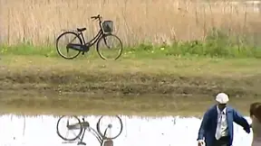 Sizzling Asian Duo Brings Classic Outdoors Sex Fantasy To Life