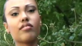 Lesbian lovers explore each other's big tits