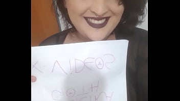 V&iacute_deo de Verifica&ccedil_&atilde_o - Elektra Goth BBW