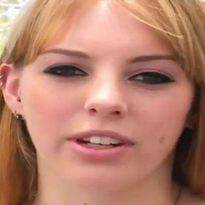 Felix Vicious tries to play the shy, innocent teen with us but her inner slut can&#039;t stay in for very long.