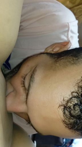 Rica Britanly Brow Latina Pussy Sucking and Creampie Fingering