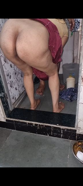 Sister-in-law enjoyed washing clothes, brother-in-law