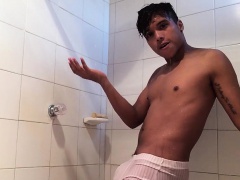 Amateur Latino Jason Ben Jerking Off