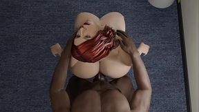 black widow (marvel) by dubushine34