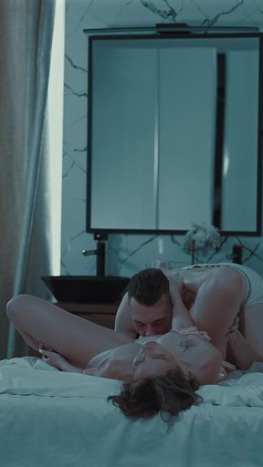 Will Step Dad Fuck and Cum Inside Step Daughter Jessie Ames in Share Bed While Step Mom?