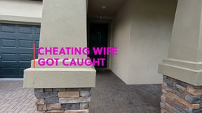 POV cheating wife got caught cheating with facial