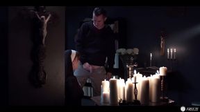 Freeuse Fantasy, Sata Jones And Sam Bourne - Porn For Atheists - Redhead Nun Time Stop Facefucked With Cum In Mouth