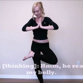 Yoga Instructor Shows off Her Form