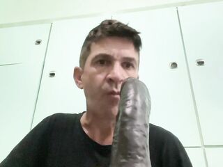 drinking coffee with a boner