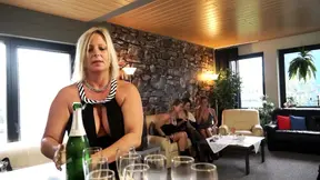 Wild lingerie party turns into a blacked-out gang bang