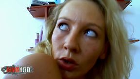 anal sex at the office with amazing skinny blonde lady margaux