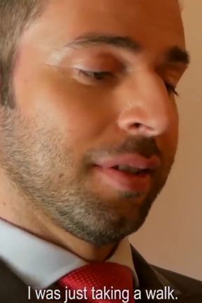 MENATPLAY - Suited men Dario Beck and Jean Franko anal fuck