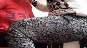 We mutually masturbate for the first time and even though we are ticklish we still cum - Lesbian-illusion