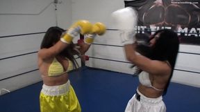Hazel Annie vs Jennifer Thomas Boxing - HQ
