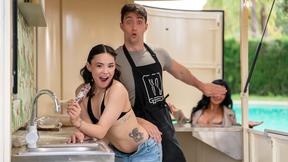 ”Big Tony's secret pepperoni pizza truck success gets spiced up with a sexy affair, until his wifey discovers it all.”