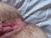 Ftm showing just fucked asshole and pussy