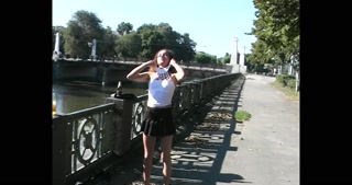 Girls on the street provoke to fuck