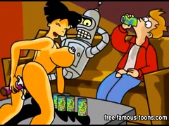 Famous toons hentai group sex