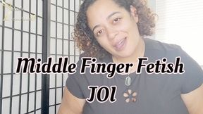 Middle Finger Fetish JOI