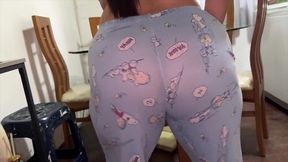 mother-in-law shows off her big ass to son-in-law who ends up having sex with her 💦