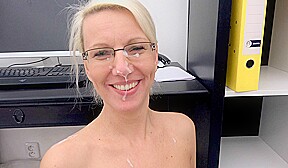 Luci Angel & Matt Darco in Luci Angel Woke Colleague - Porncz