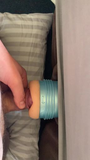 Fleshlight fuck no cum