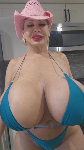 Hotwife Cooking In The Kitchen