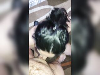 My Stepmom makes me Cum in her throat