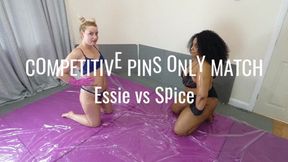 COMPETITIVE OIL WRESTLING Essie - Spice PINS ONLY