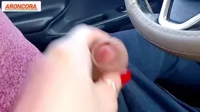 my whore step mom even in the car she has no patience she wants to see me enjoy and give her my cum