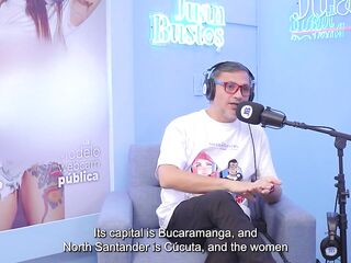 MarieJane LATIN BABE tattooed amateur discovers SQUIRT on her 1st time - Juan Bustos Podcast