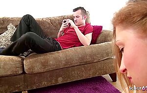 Scout69, honey ginger teen princess paris gets up to step brother and fucks him for the first time