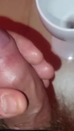 Cum Tasting - Moët & Chandon and a Goblet of Cum Poured by a Nice Big Cock