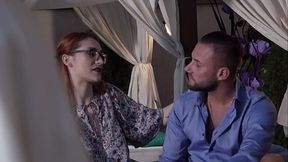 CUCKOLD TRAD WIFE - HER FIRST ANAL IN FRONT OF HUBBY