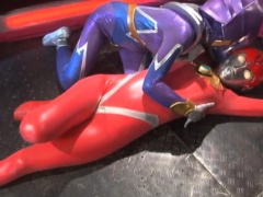 Wild babes in funny costumes play out their kinky fantasy