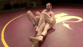 Naked Kombat: Clayton Pile Driver Kent VS Rob The Blitz Yaeger