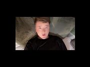 Freaky Shy Neighbour, Not So Shy Tonight - WANKING CUM Everywhere!