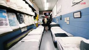 Store Test Fails: Bed's Too Hard for Threesome