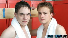 Mates Dave Hilton And Will Forbes MakeOut In A Public Pool