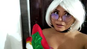 my religious stepson is home alone for christmas, and i went into his room to seduce him. expected ending: total sex and perversion