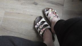 The slippers worked with my feet