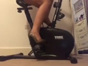 Pakistani! SLUT! Exercise they say! Covid -19 got me using the bike again